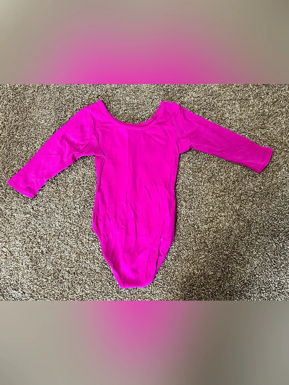 Jacques Moret Magenta Dance Leotard size 8/10